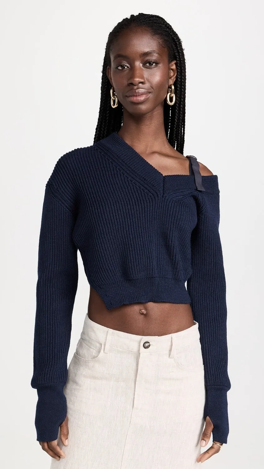 JACQUEMUS  |Casual Style Wool Street Style Long Sleeves Plain