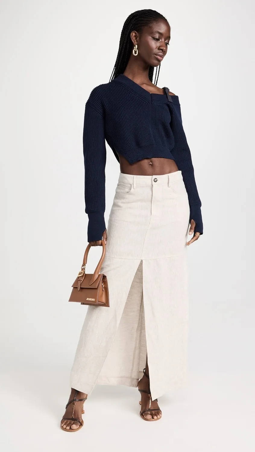 JACQUEMUS  |Casual Style Wool Street Style Long Sleeves Plain