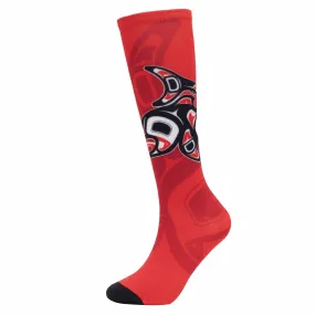 Jamie Sterritt Salmon Art Socks