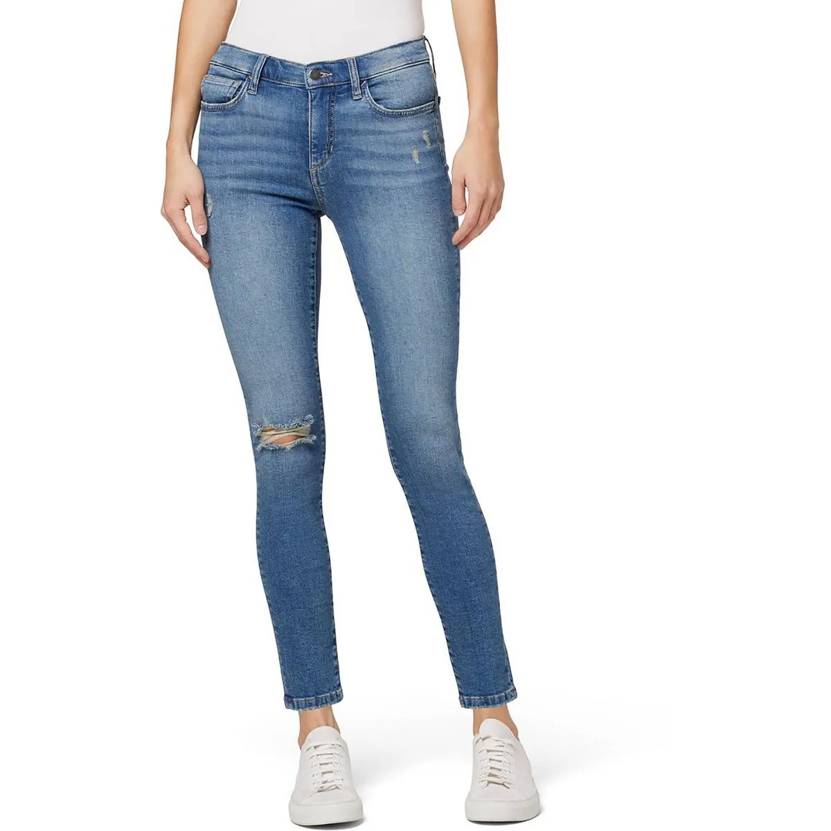 Joe's Womens Ankle Destroyed Skinny Jeans