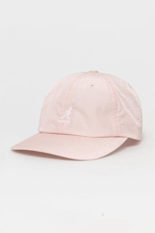 Kangol baseball cap pink color