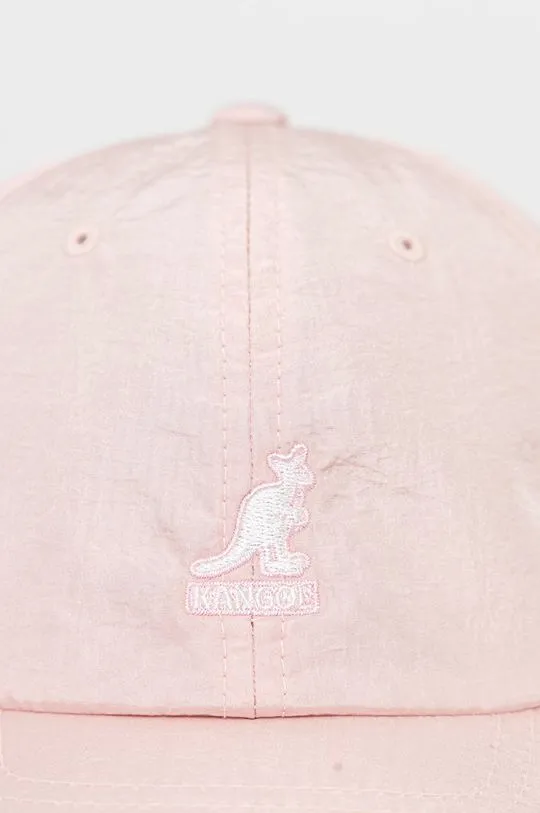 Kangol baseball cap pink color