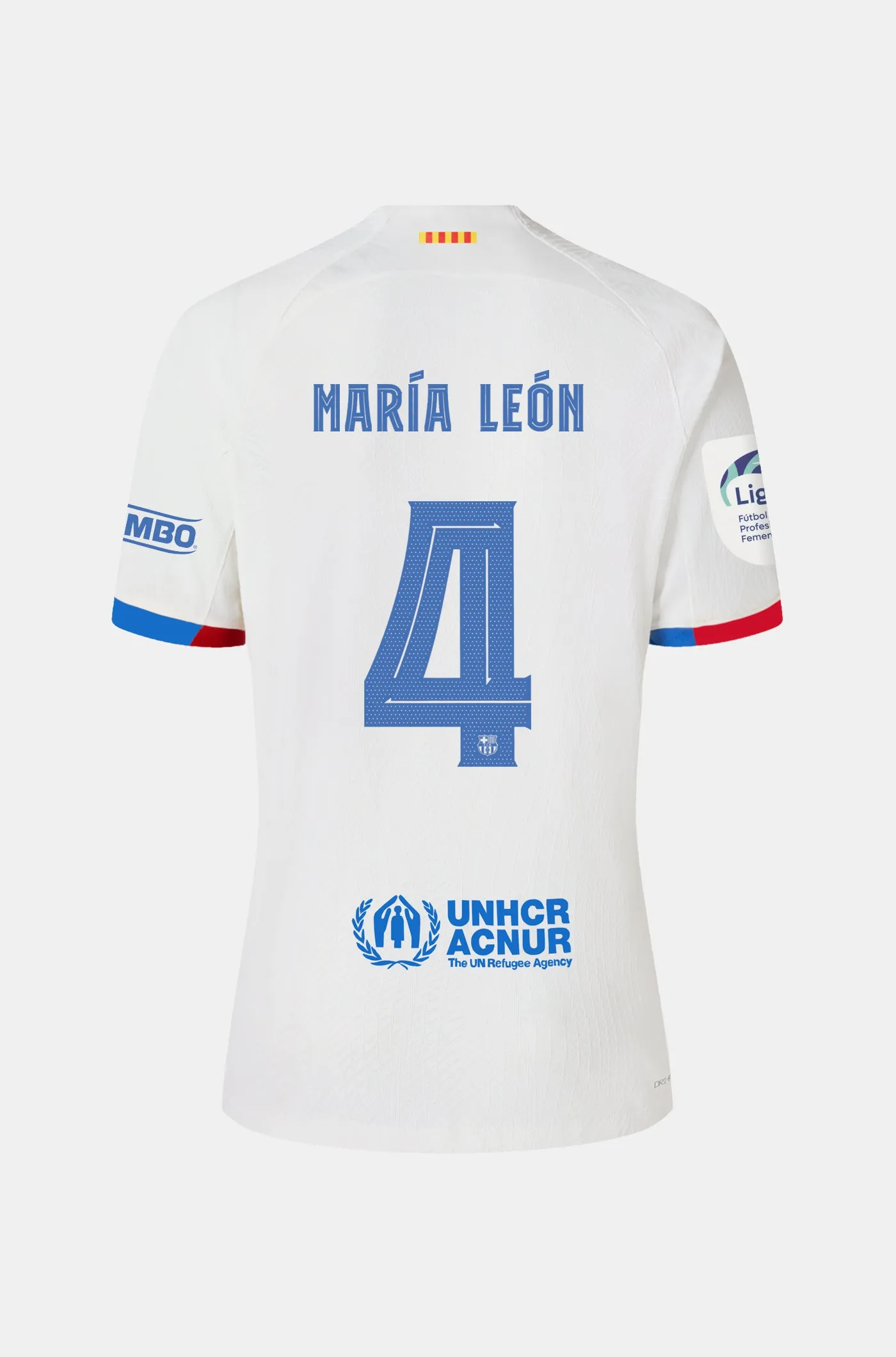 Liga F FC Barcelona away shirt 23/24 - Junior - MARA LEN