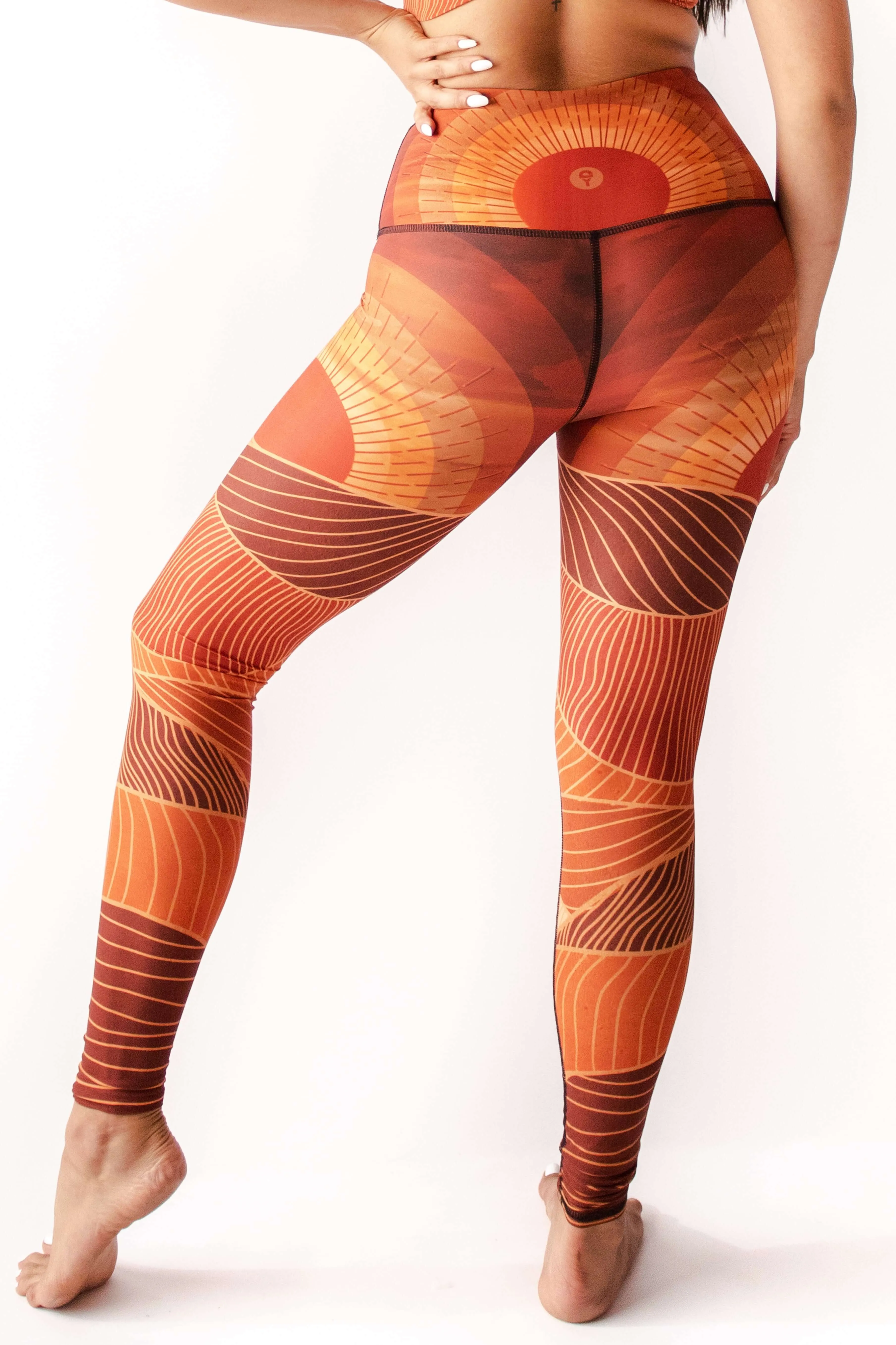 Light of Day Printed Yoga Leggings