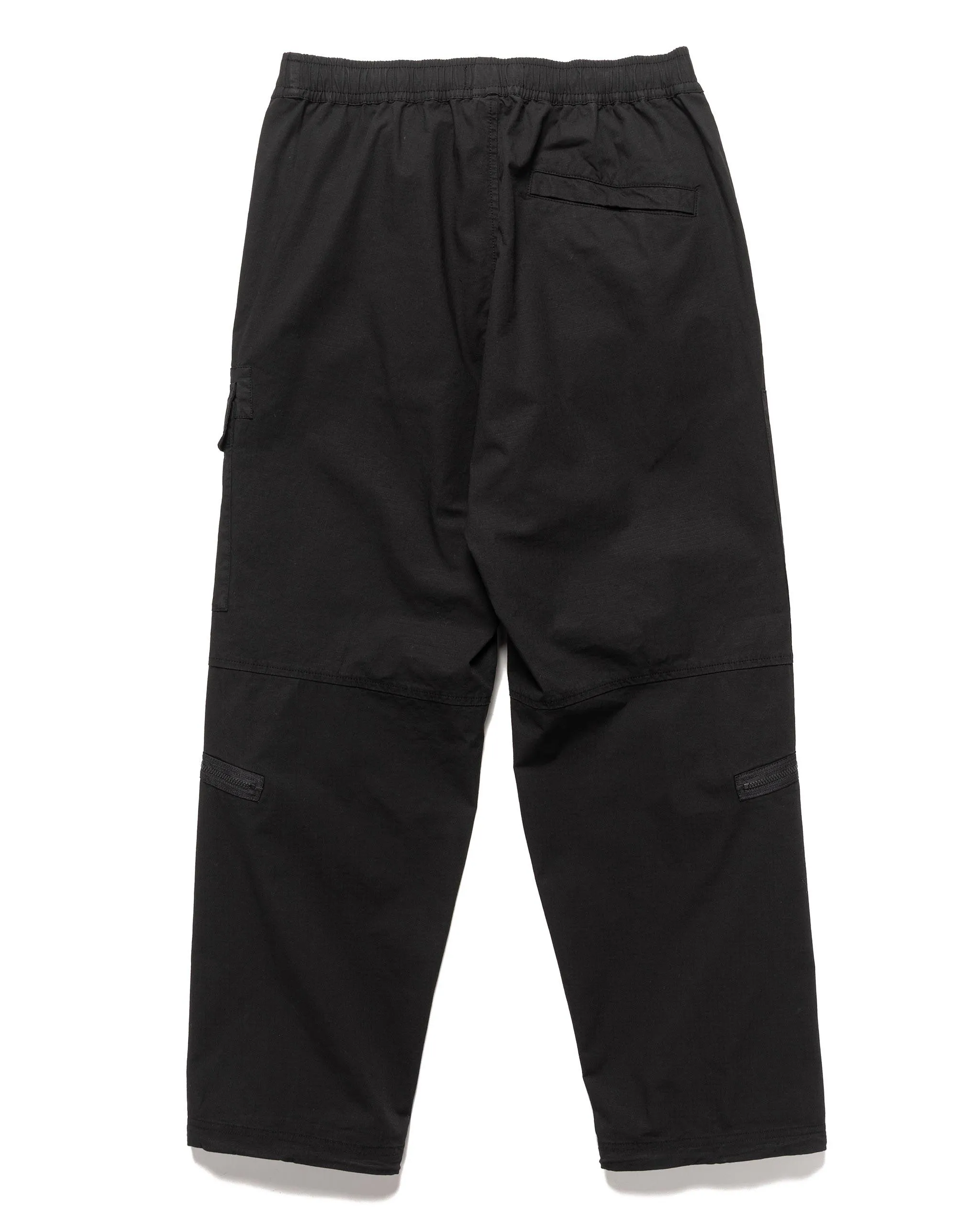 Loose Fit Cargo Pants Black