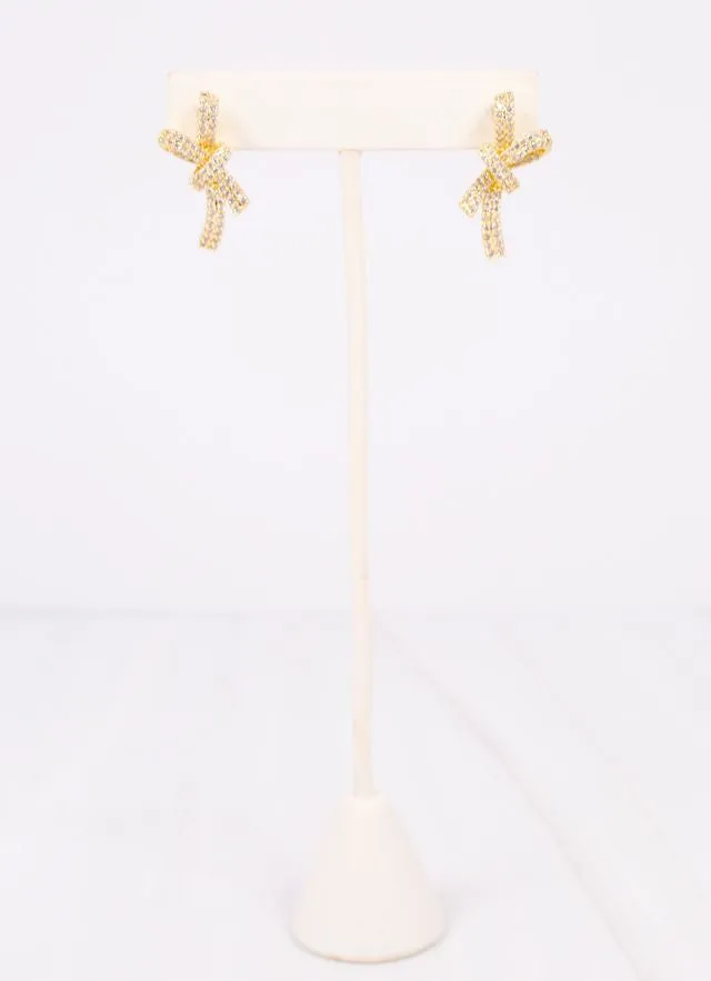 Lovitz CZ Earring GOLD