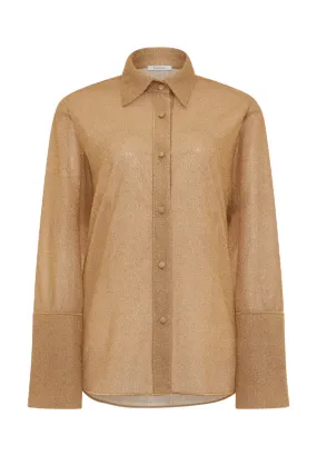 Lumiere Sleeves Shirt Gold