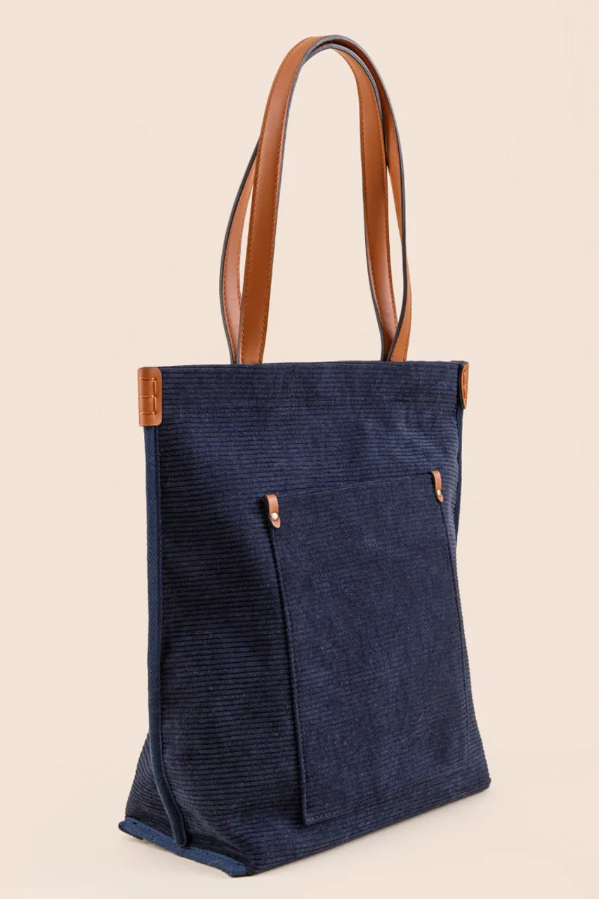 Marlie Corduroy Tote