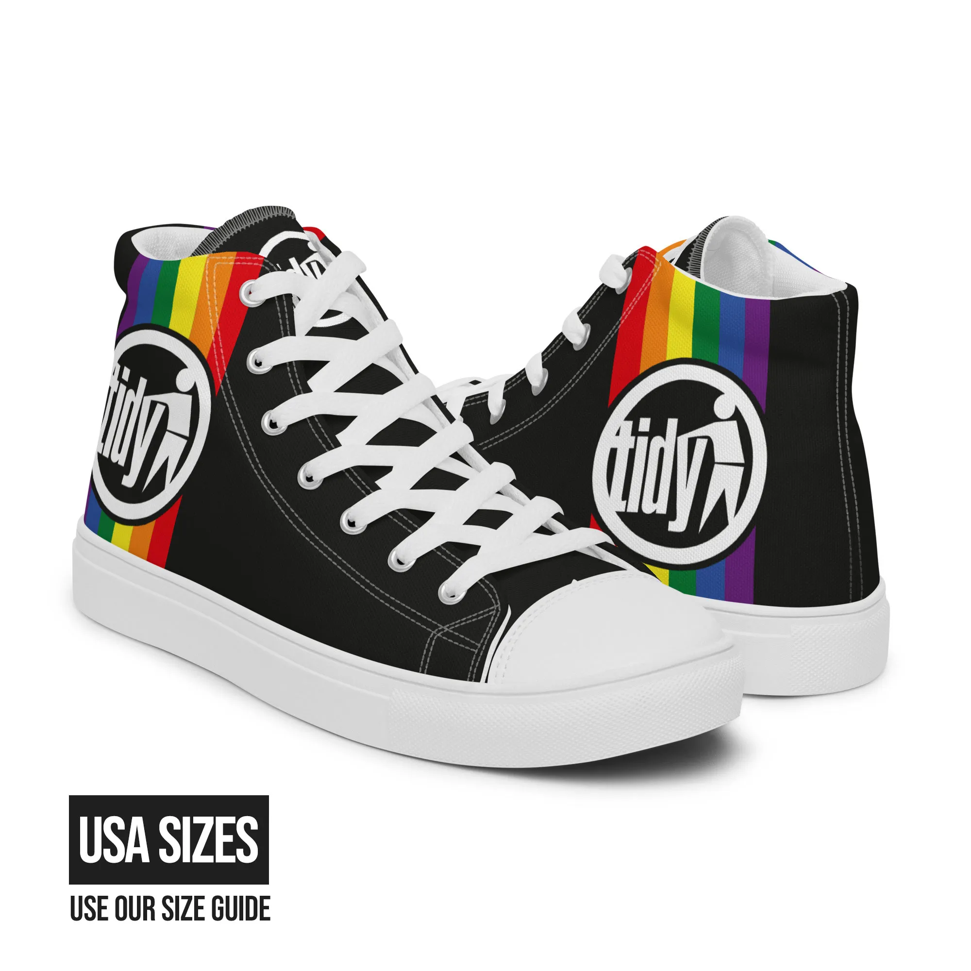 Men’s Tidy Pride Hi Tops