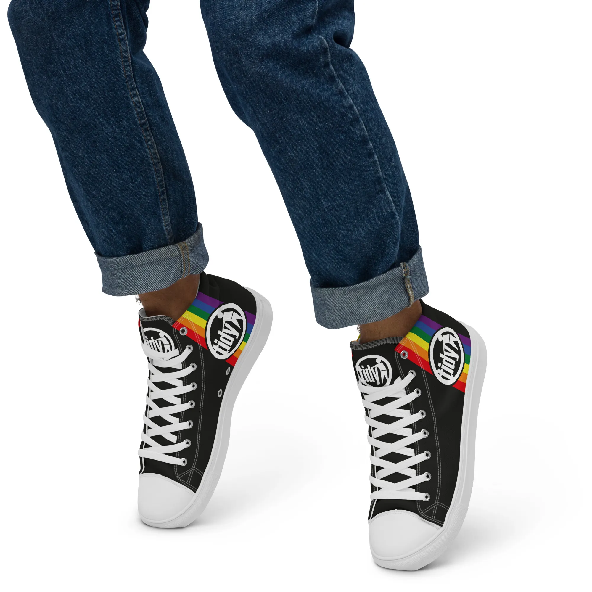 Men’s Tidy Pride Hi Tops