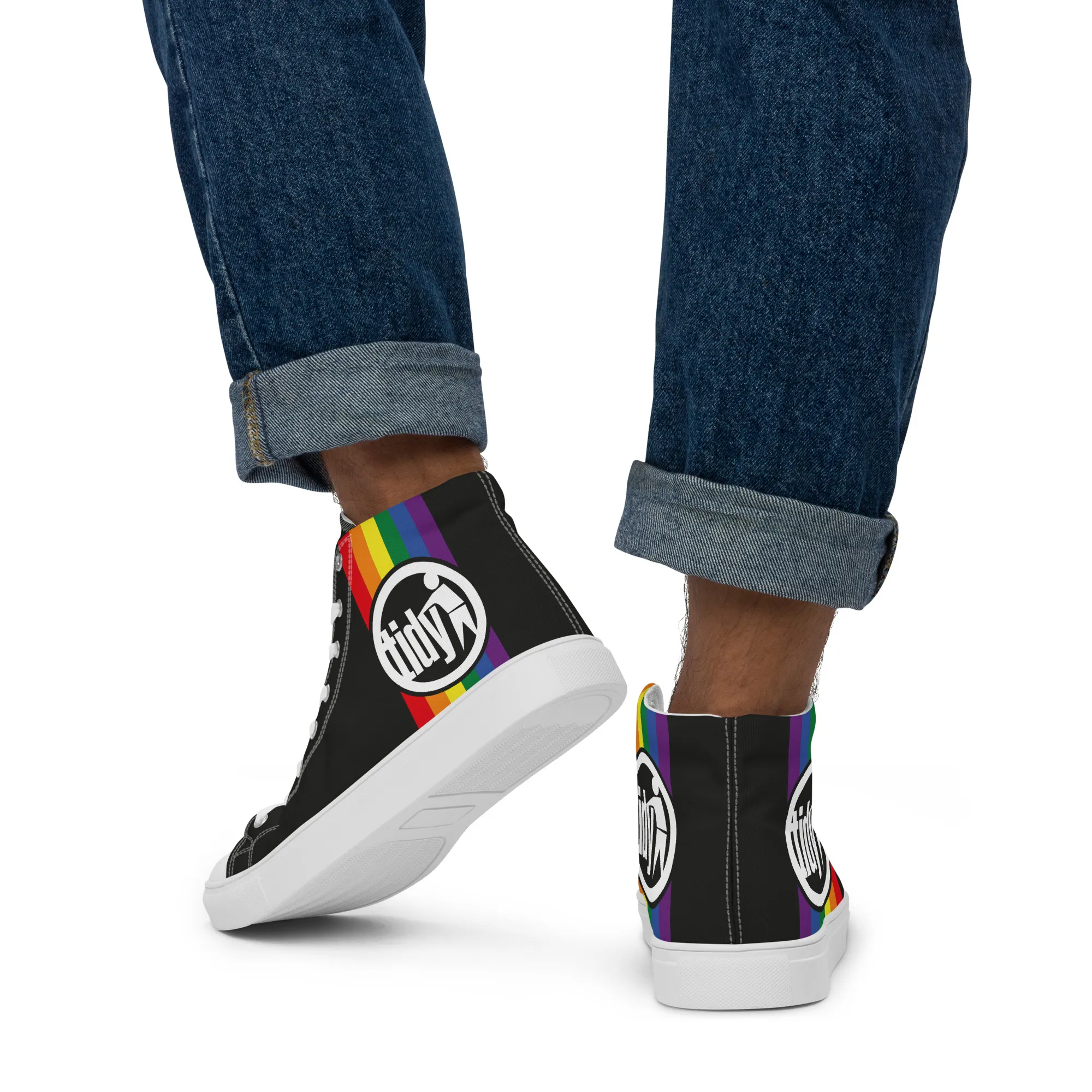 Men’s Tidy Pride Hi Tops