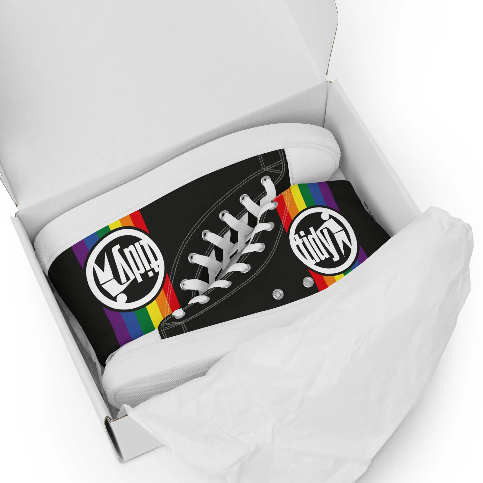 Men’s Tidy Pride Hi Tops