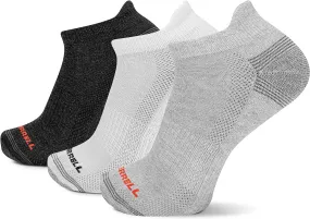 Merrell Men's and Women's Recycled Everyday Socks-3 Pair Pack-Repreve Mesh