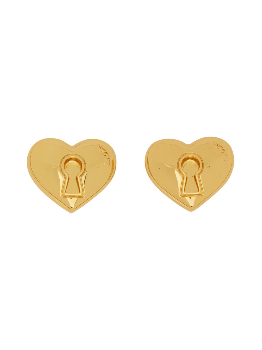 MOSCHINO    LOGO EARRING