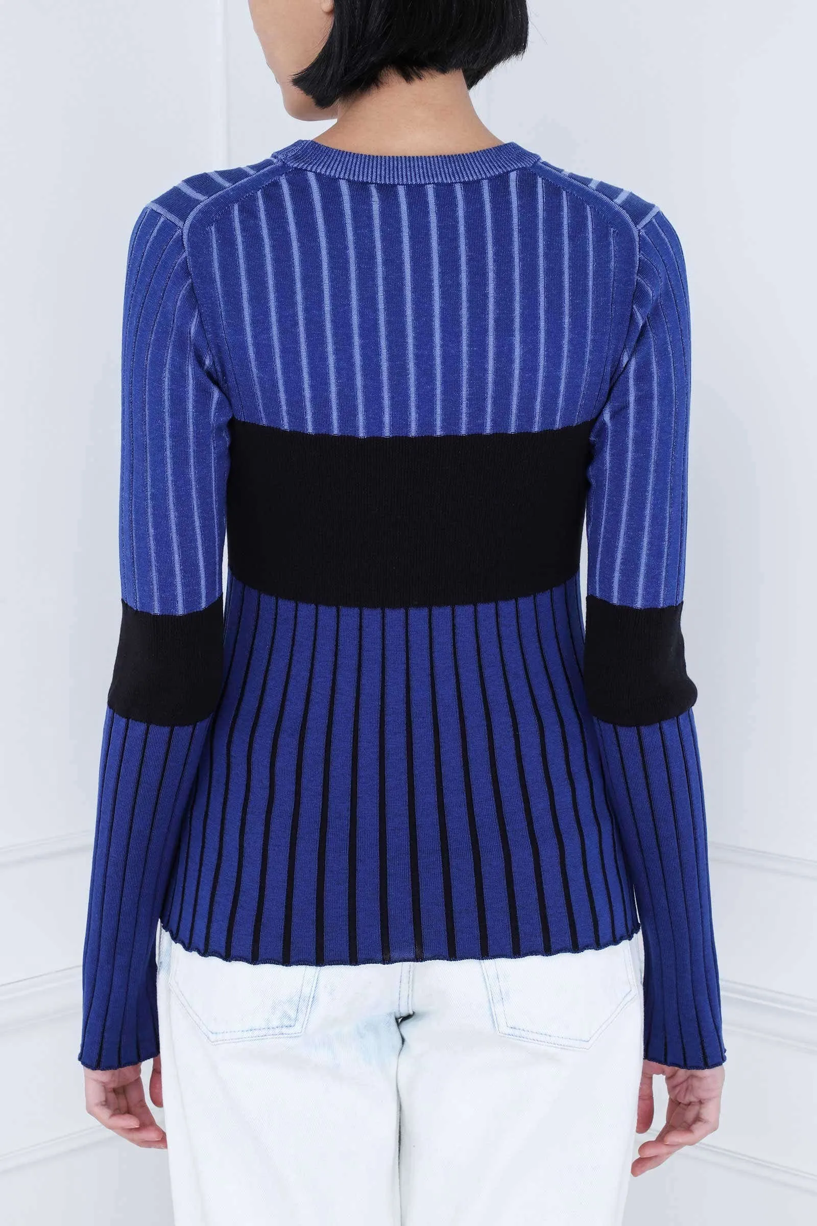 Navy Peyton Knit Sweater