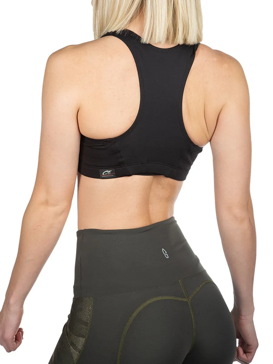 NEW! 2-pc ProWikMax Sports Bra Made in USA by WSI Sports 032BRA