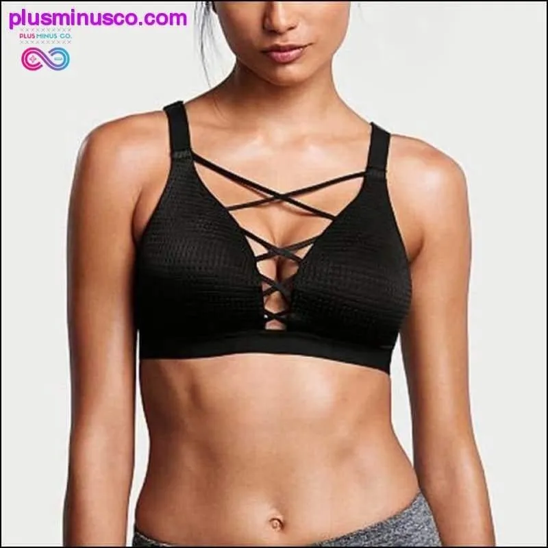 New Sexy Strappy Fitness Padded Yoga Sports Bra For Women