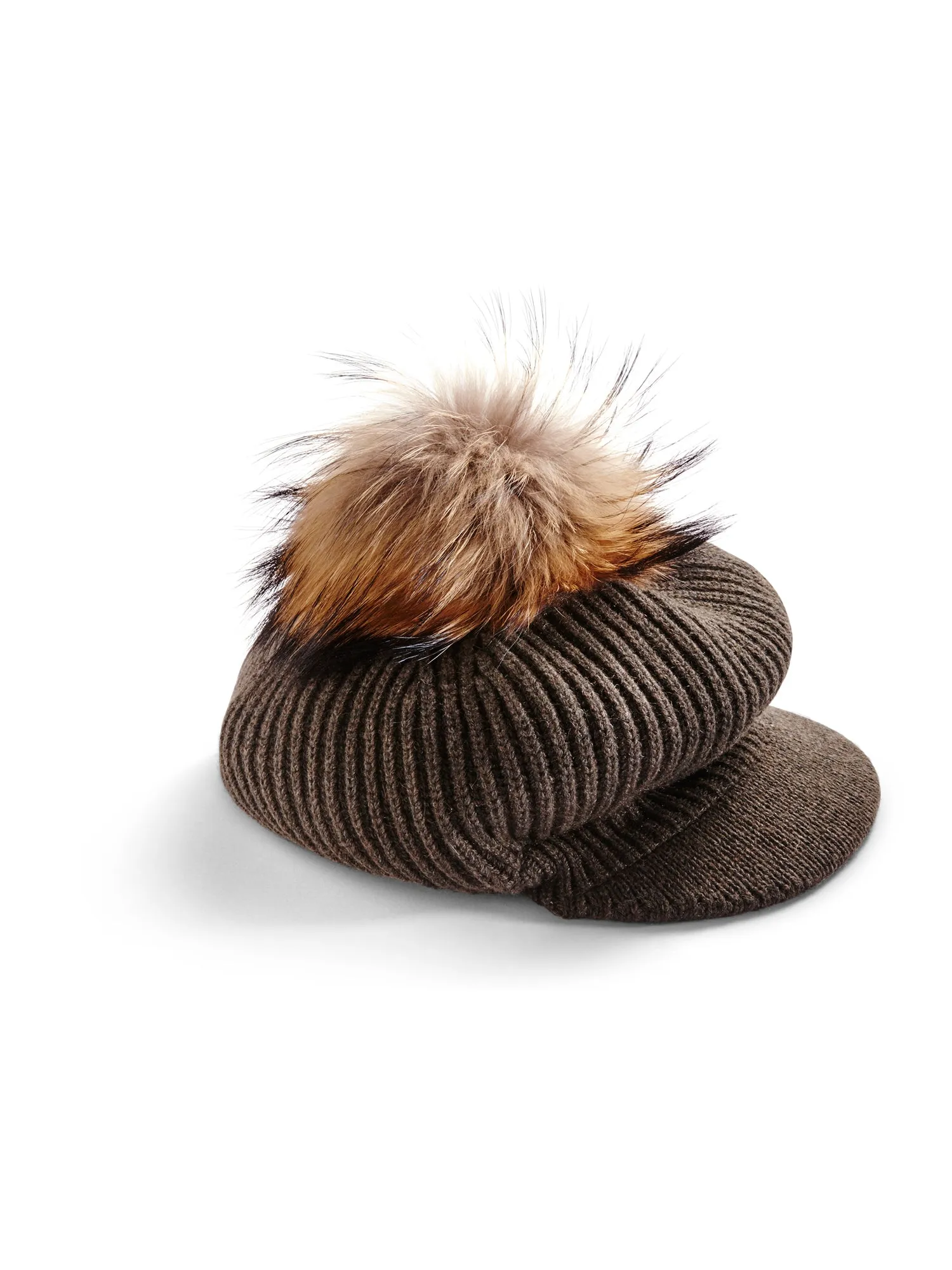 Newsboy Cashmere Knit Hat