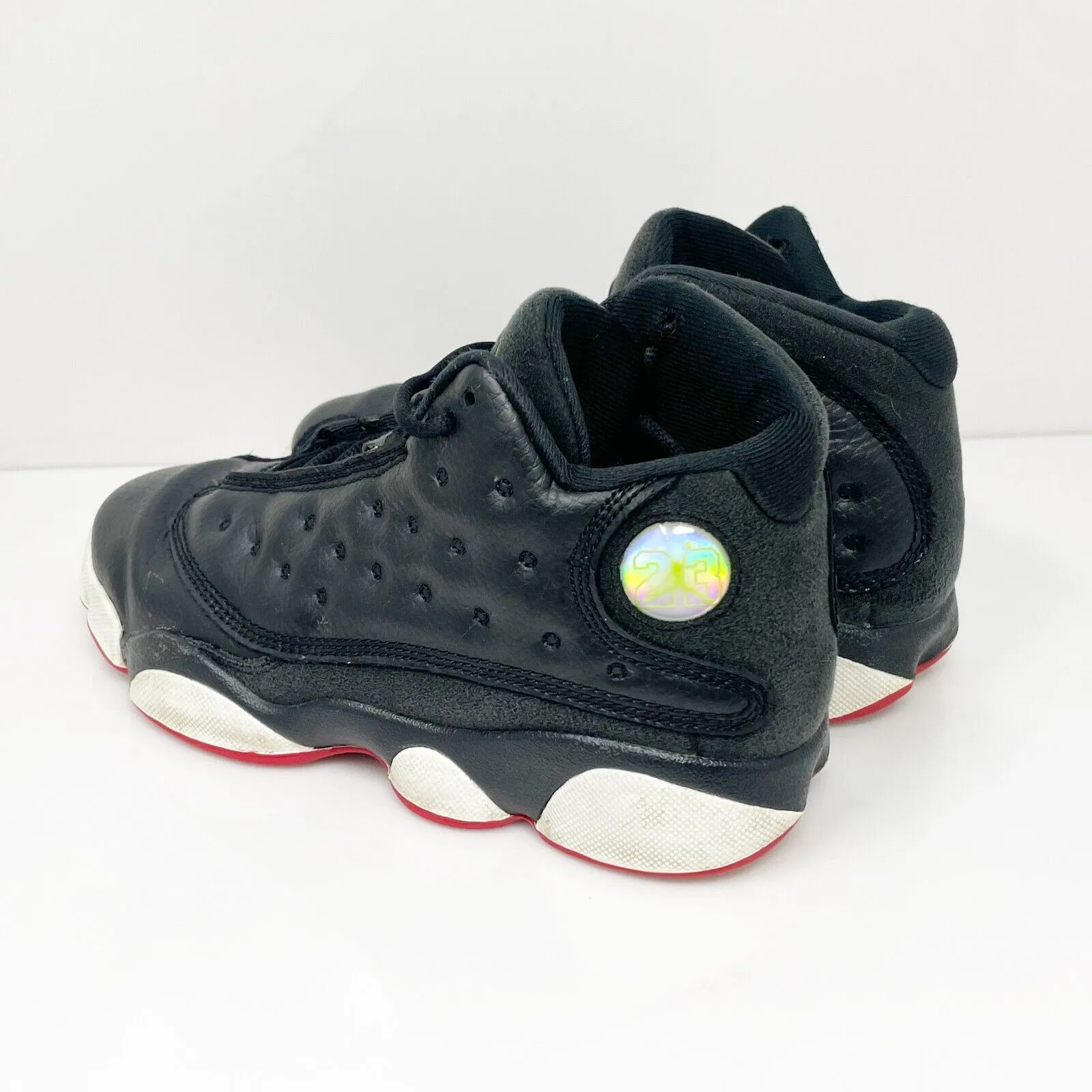 Nike Boys Air Jordan 13 DJ3005-062 Black Basketball Shoes Sneaker Size 2Y