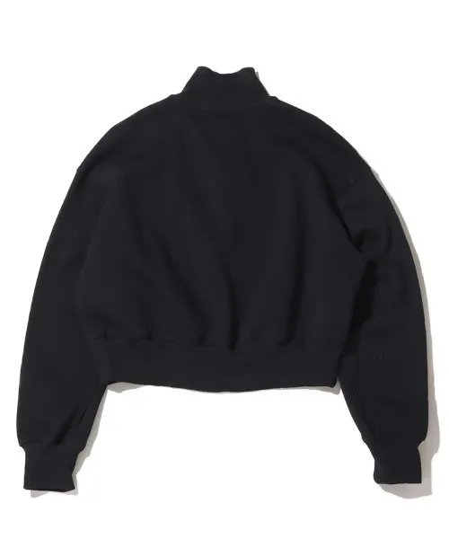 Nike  |Street Style Long Sleeves Plain Cotton High-Neck Oversized