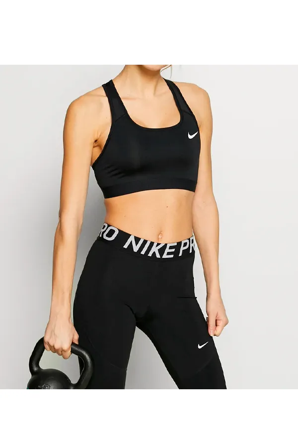 Nike Women Sport Bra Swoosh Black