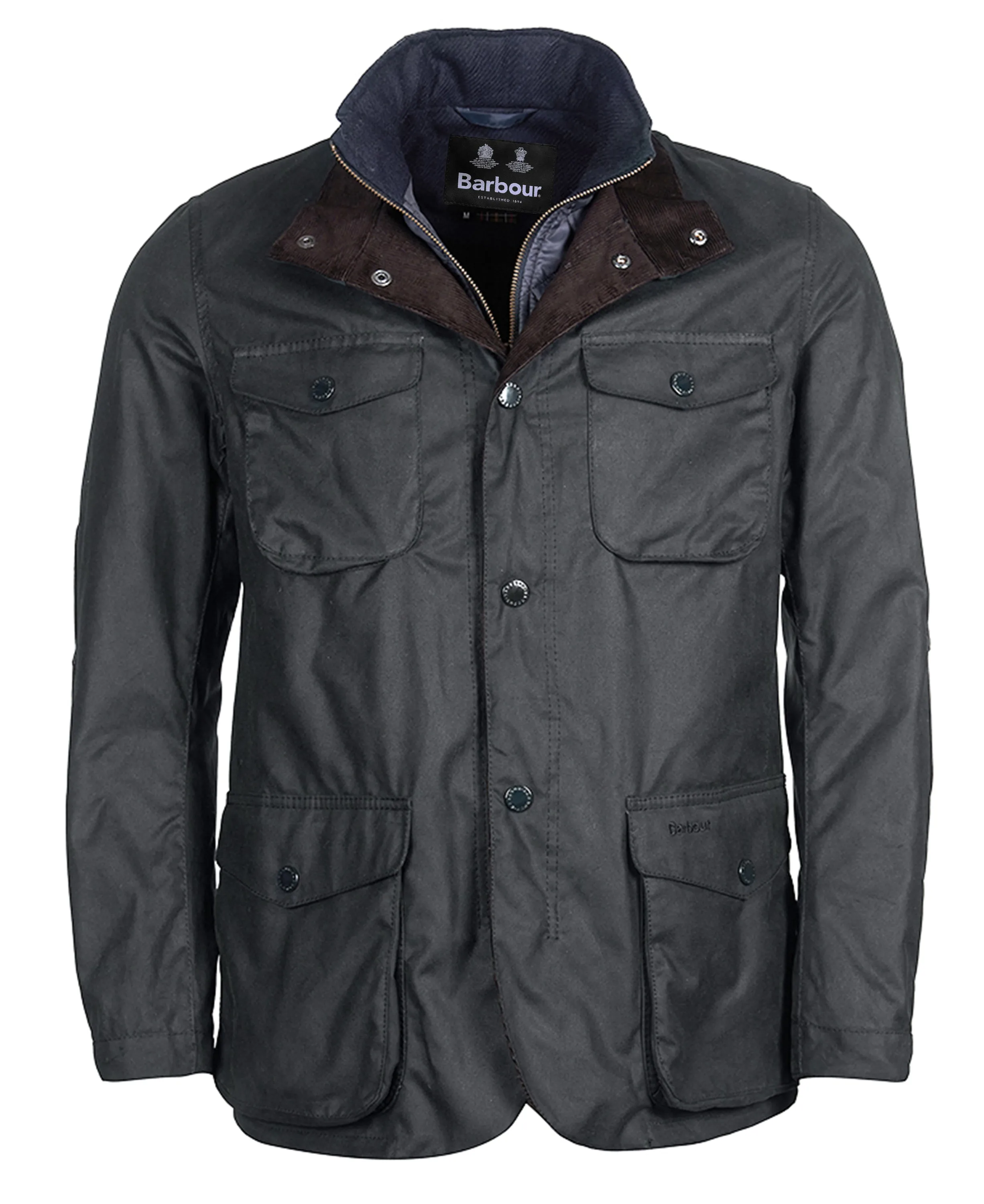 Ogston Wax Jacket Navy