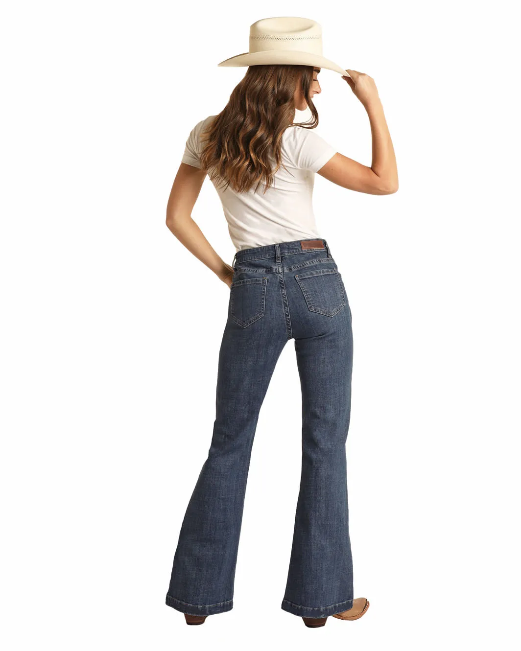 Panhandle Slim Womens Front Yoke & Seam Jeans