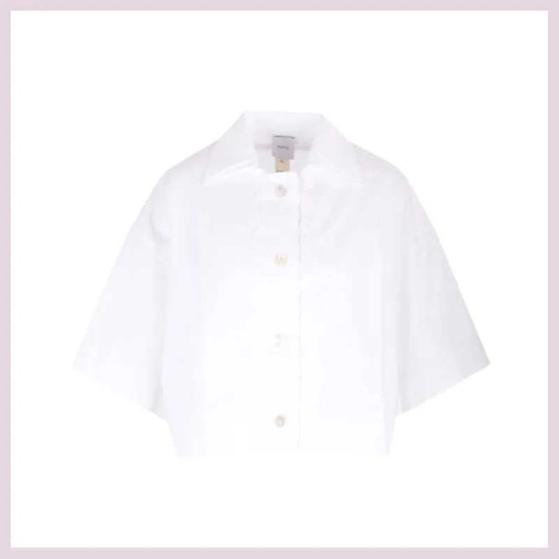 PATOU  |Casual Style Street Style Plain Cotton Short Sleeves