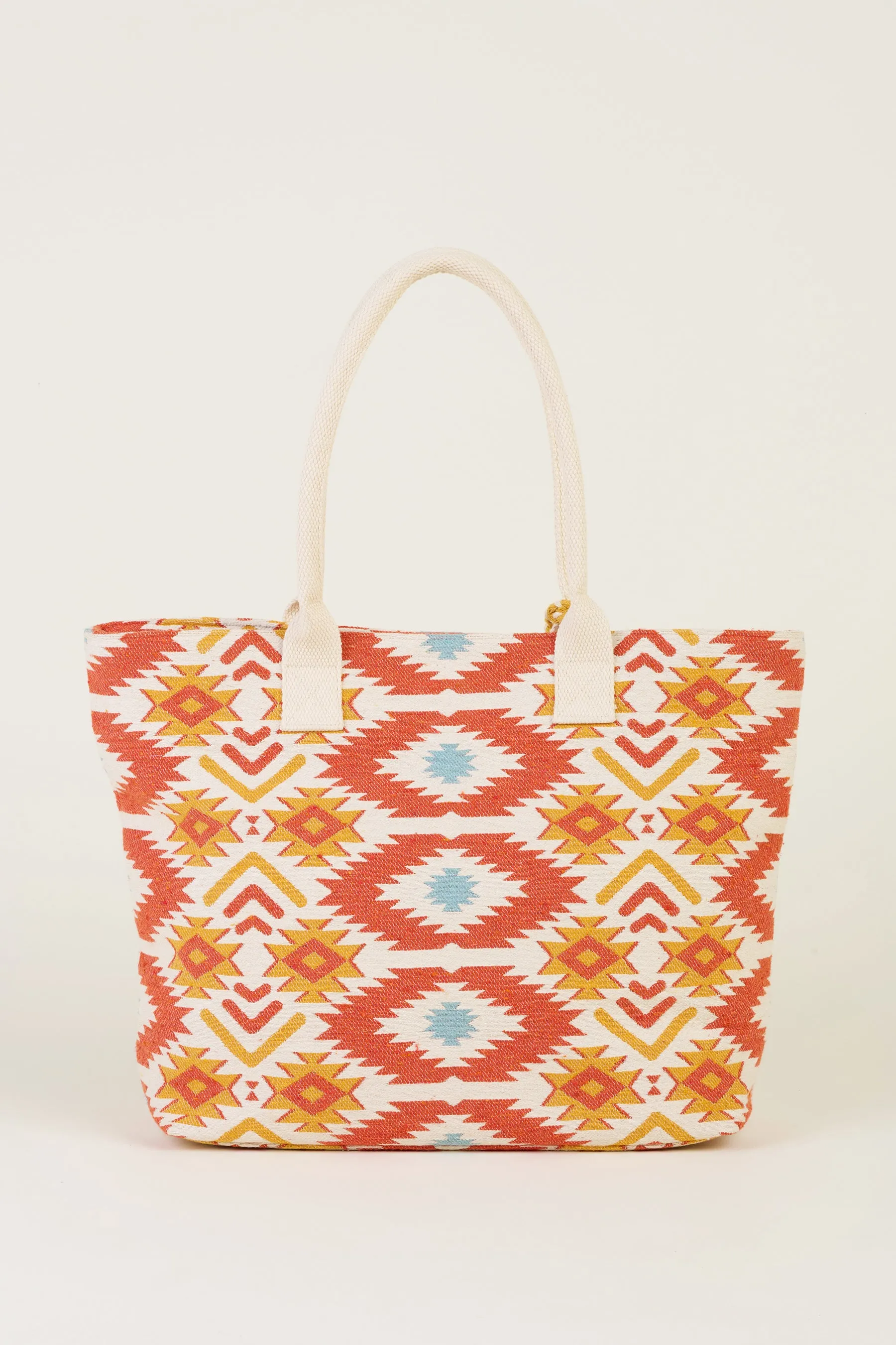 Pattern Mix Beach Bag