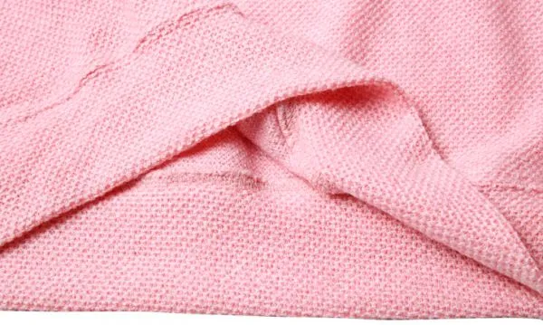 Pink Knitwear Crewneck Sweater for Men