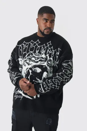 Plus Ofcl Renaissance Crew Neck Sweater