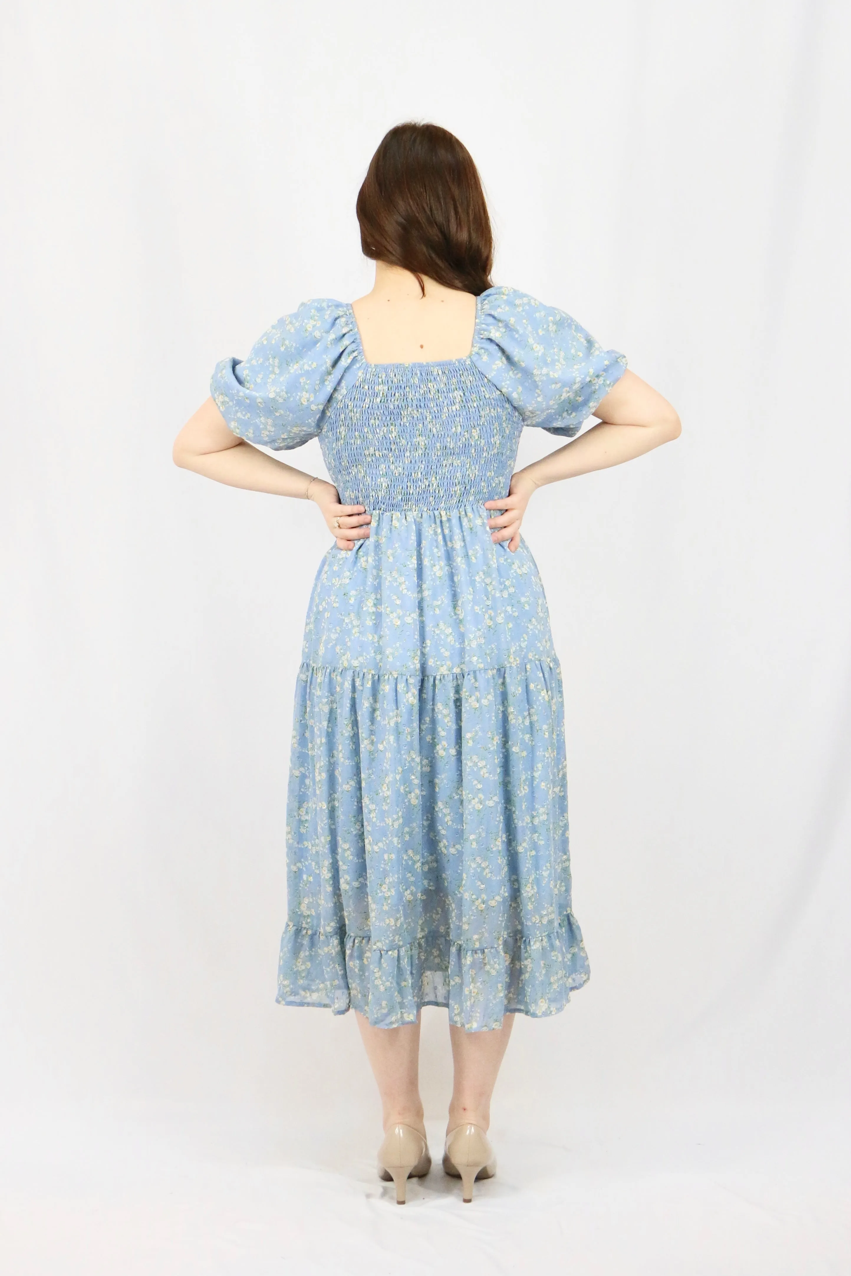 Poppy Dress - Cosmic Blue