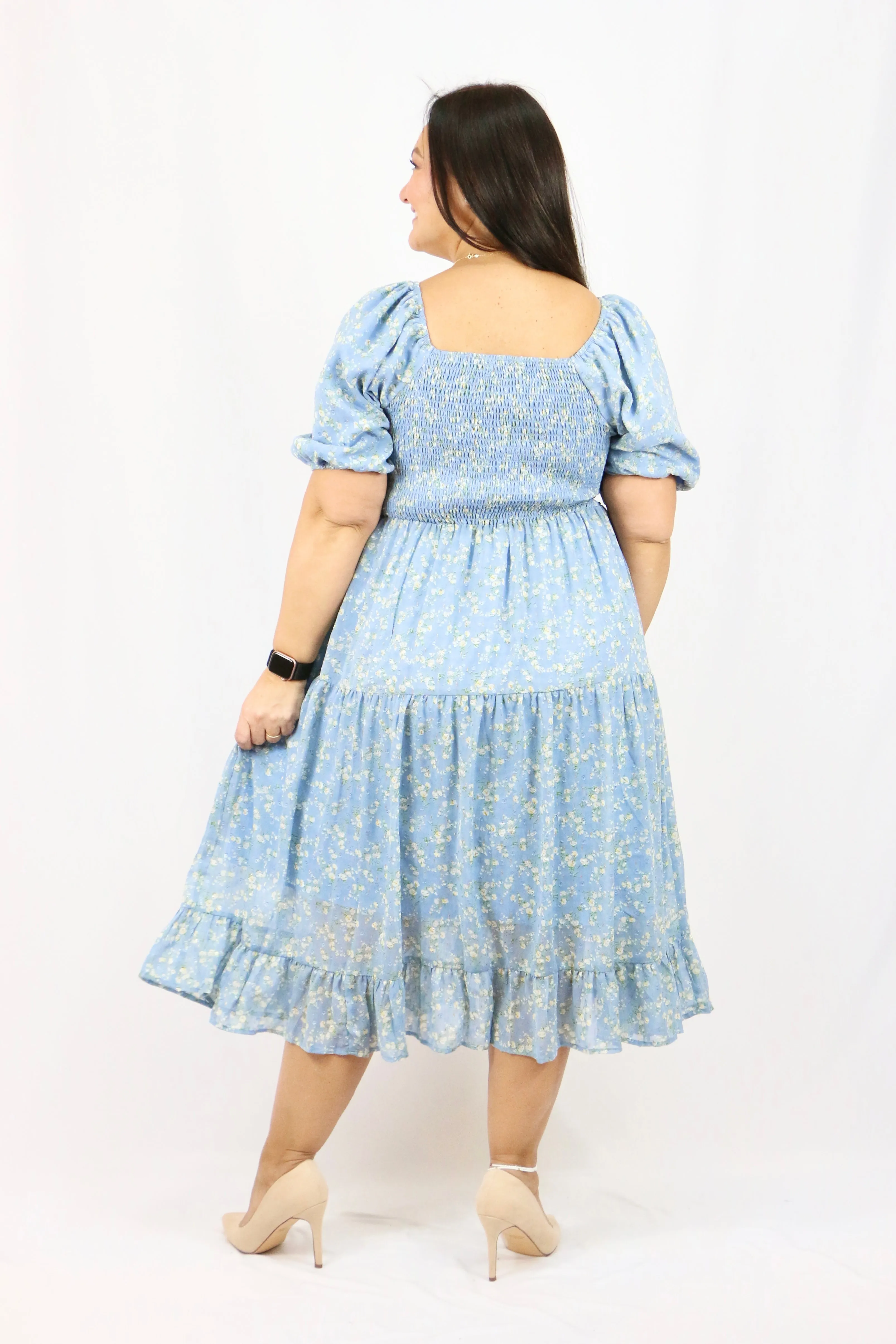 Poppy Dress - Cosmic Blue