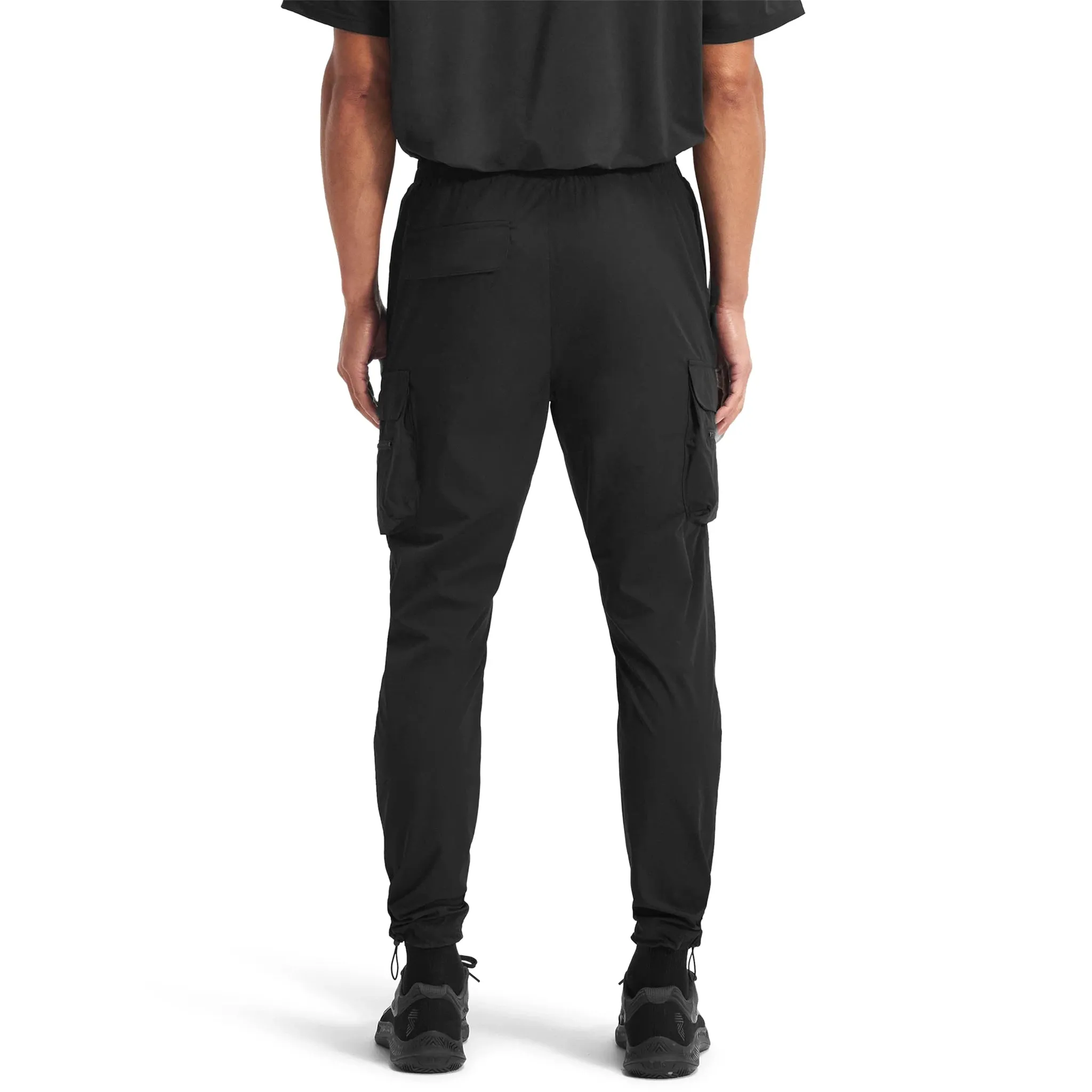 Represent 247 Black Cargo Pants