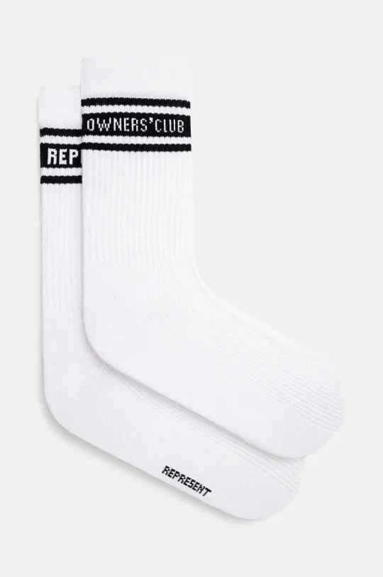 Represent socks Represent Owners Club Socks white color OCM81125.140