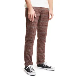 Reserve Chino LTD Pant - Aluminum/Plum Plaid