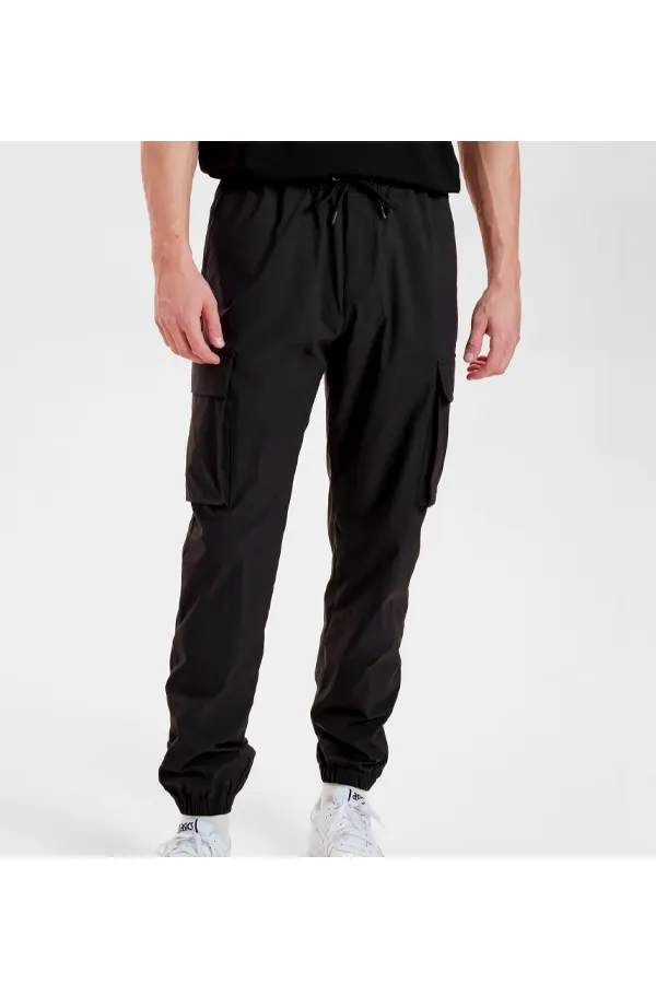 Resterds Cargo Pants Lightweight Black