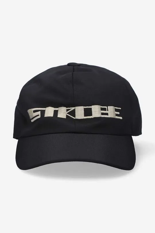 Rick Owens baseball cap black color