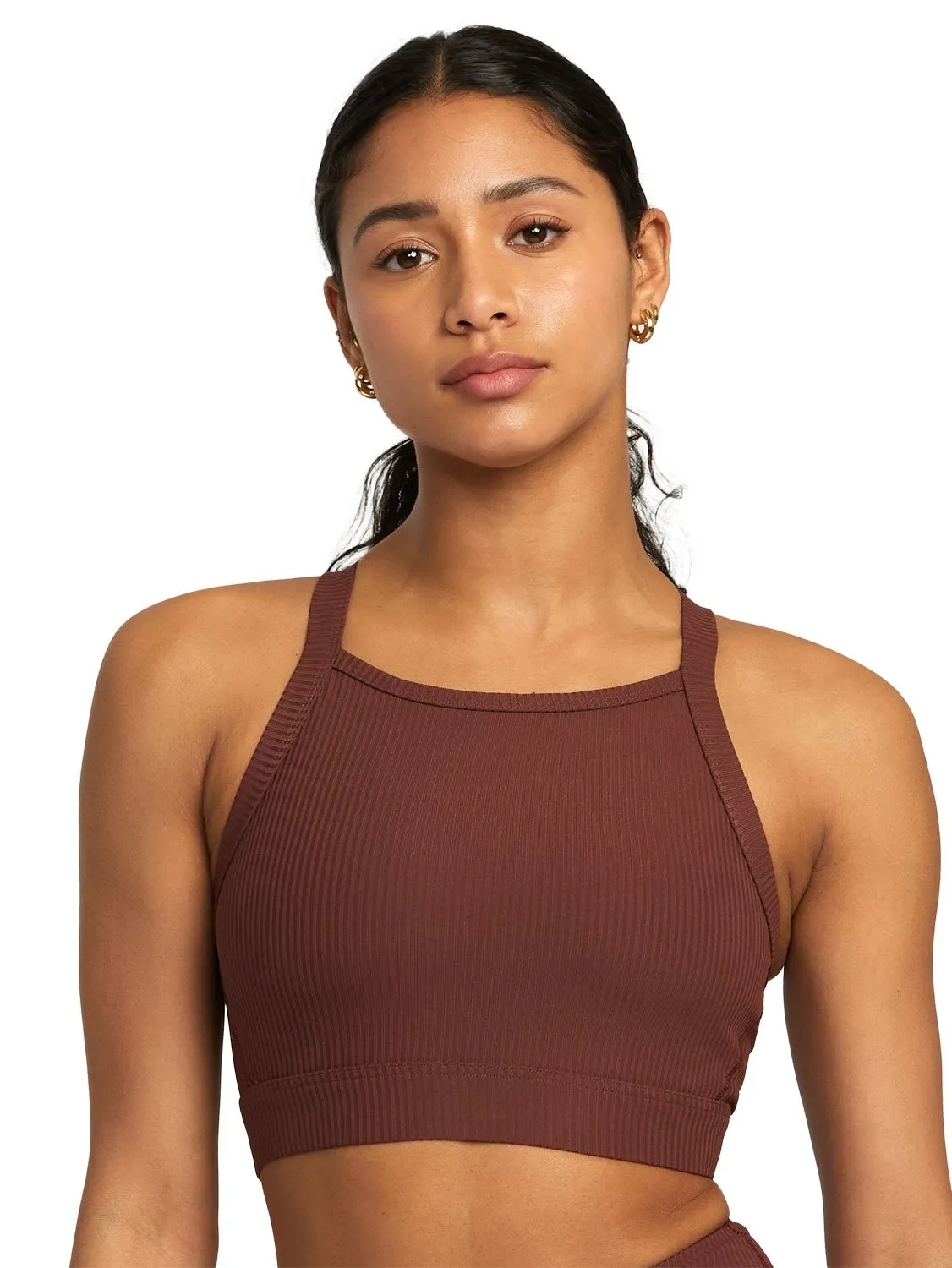 RVCA Ladies  Mineral Rib High Impact Bra