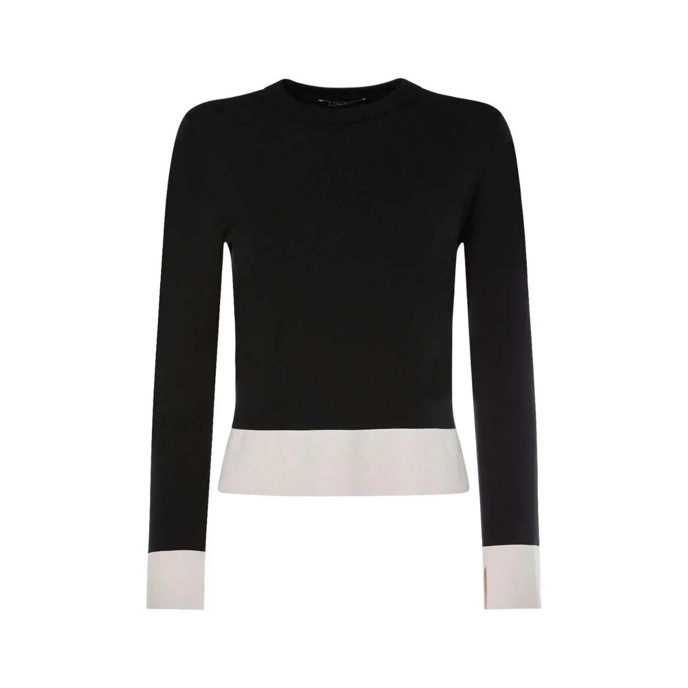 S Max Mara  |Casual Style Rib Long Sleeves Plain Elegant Style