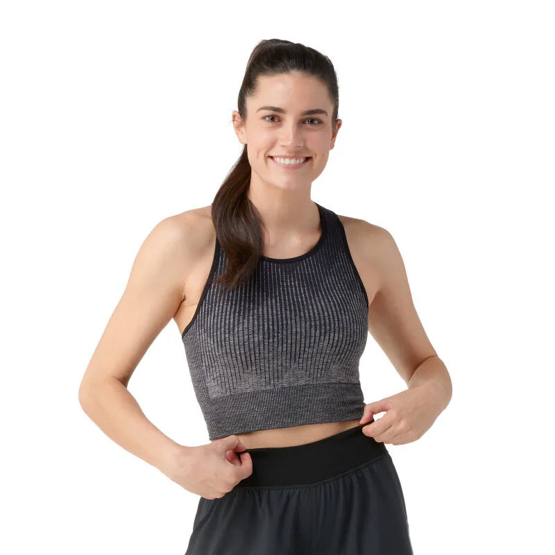 Smartwool  Intraknit Crop Bra - Sport Bh in lana merino