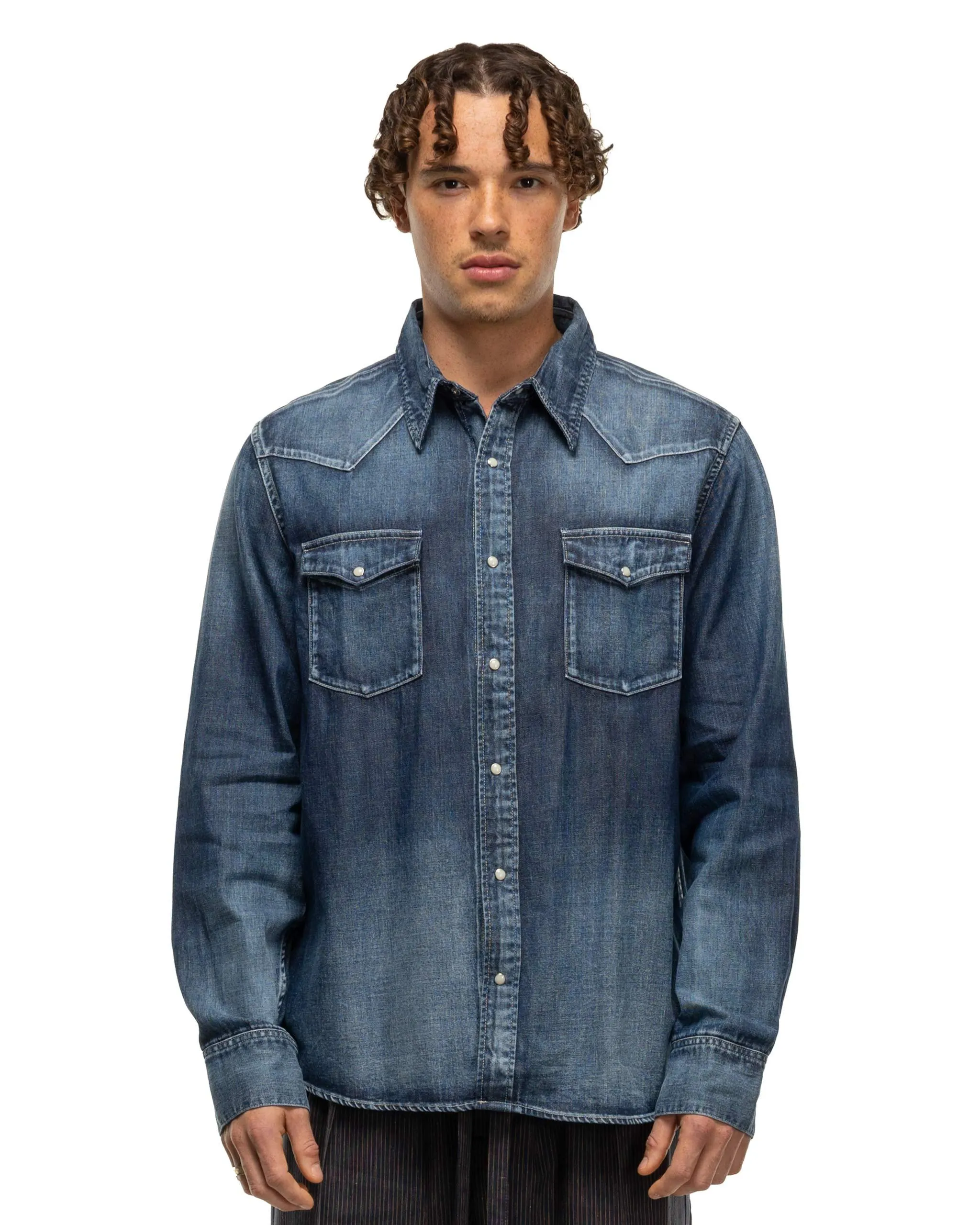 Social Sculpture Shirt Dmgd Indigo