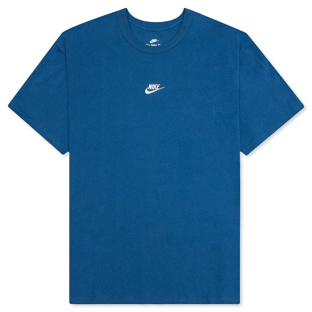 Sportswear Premium Essentials T-Shirt - Dark Marina Blue/Light Bone