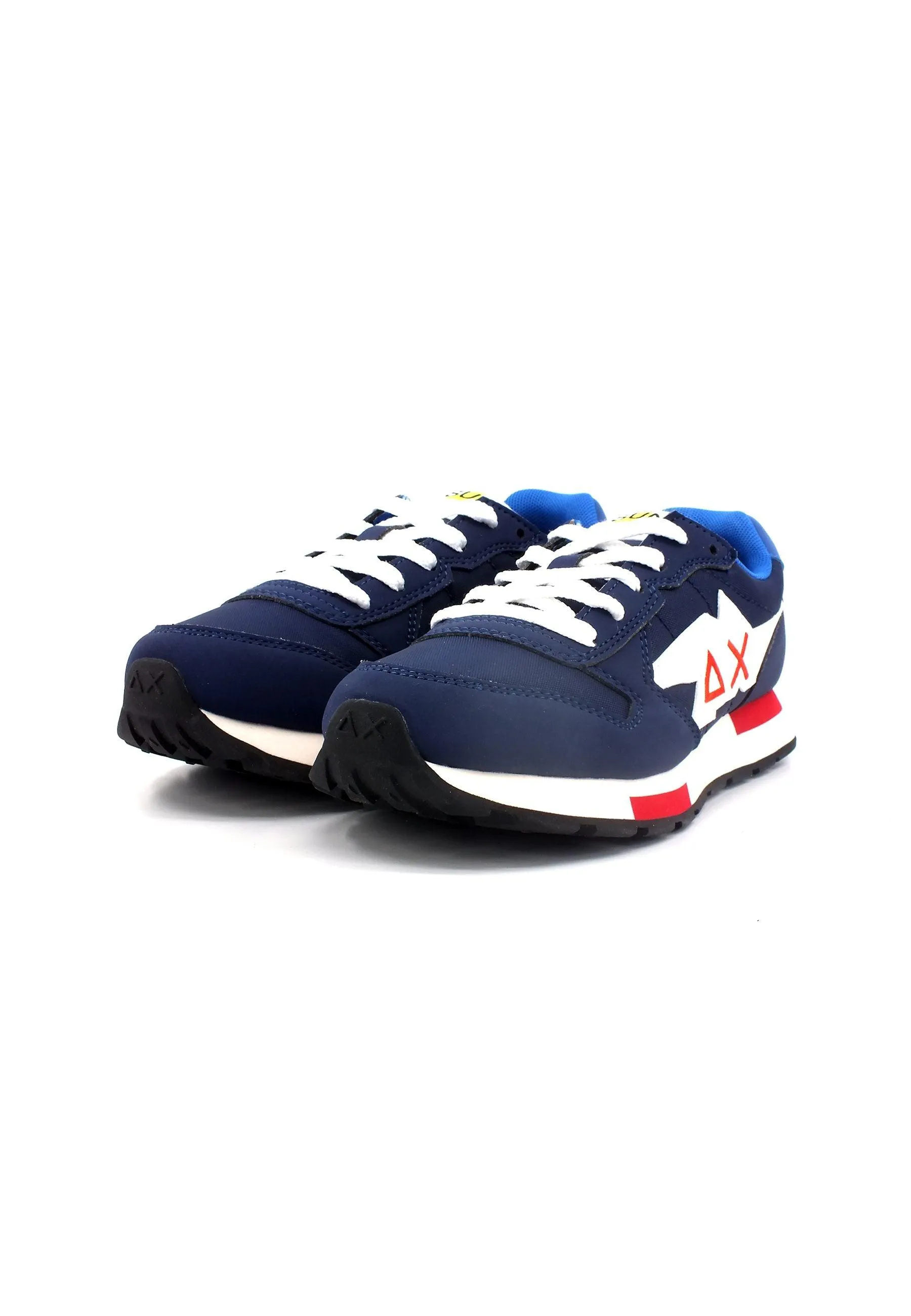 SUN68 Niki Solid Sneaker Bambino Navy Blue Z33321T