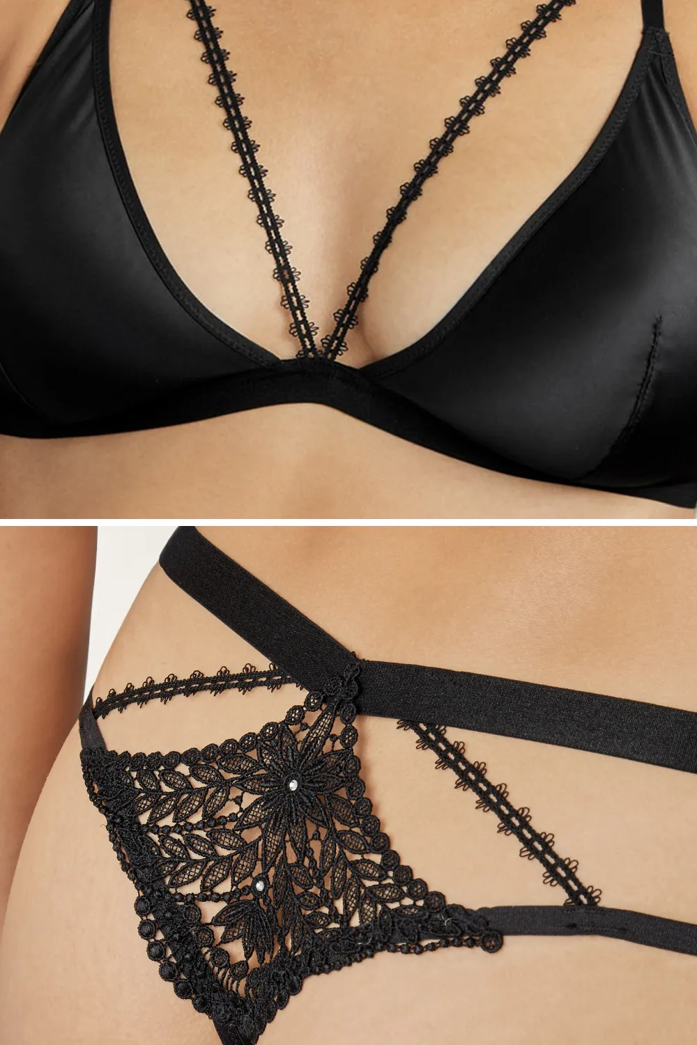 Sweet Addiction Triangle Bra & Tanga