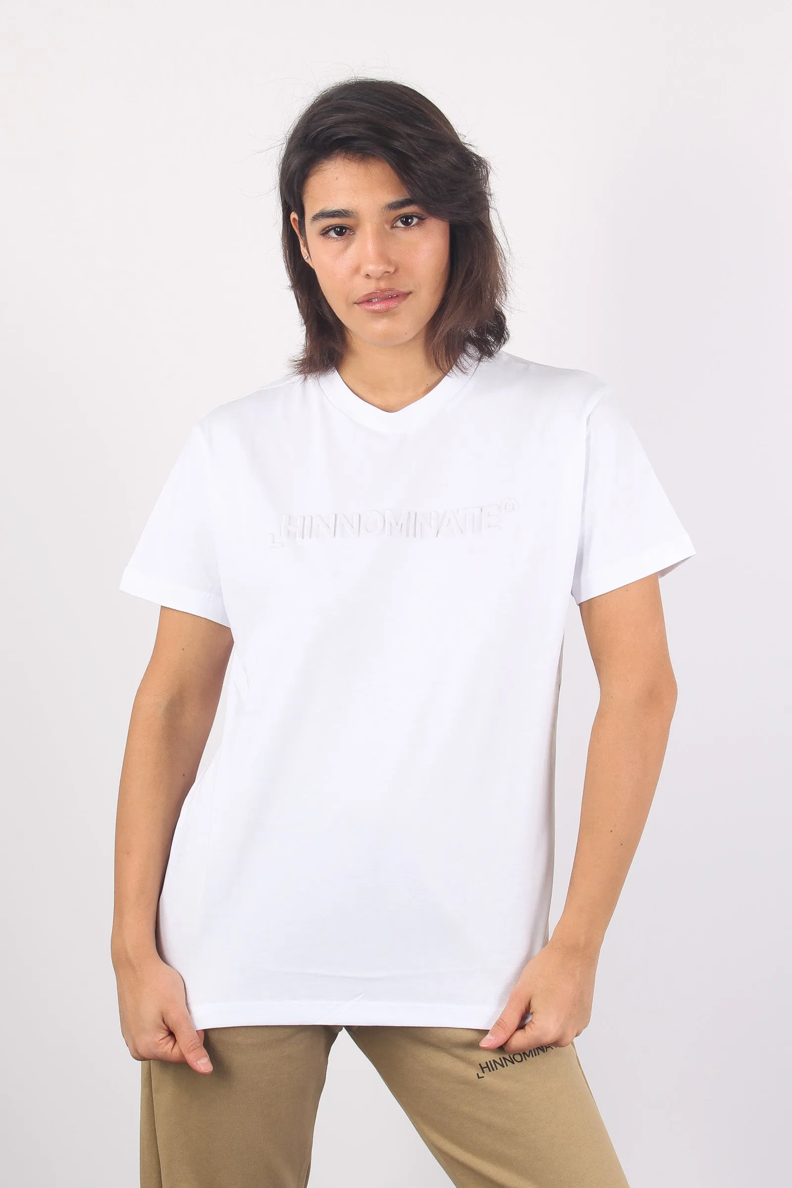 T-shirt Mezza Manica Bianco