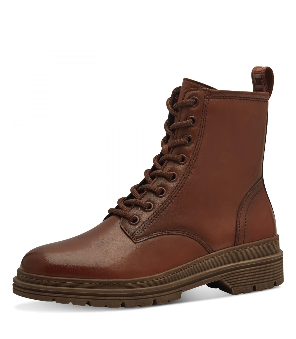 Tamaris Army Boot in Muscat Leather 25230