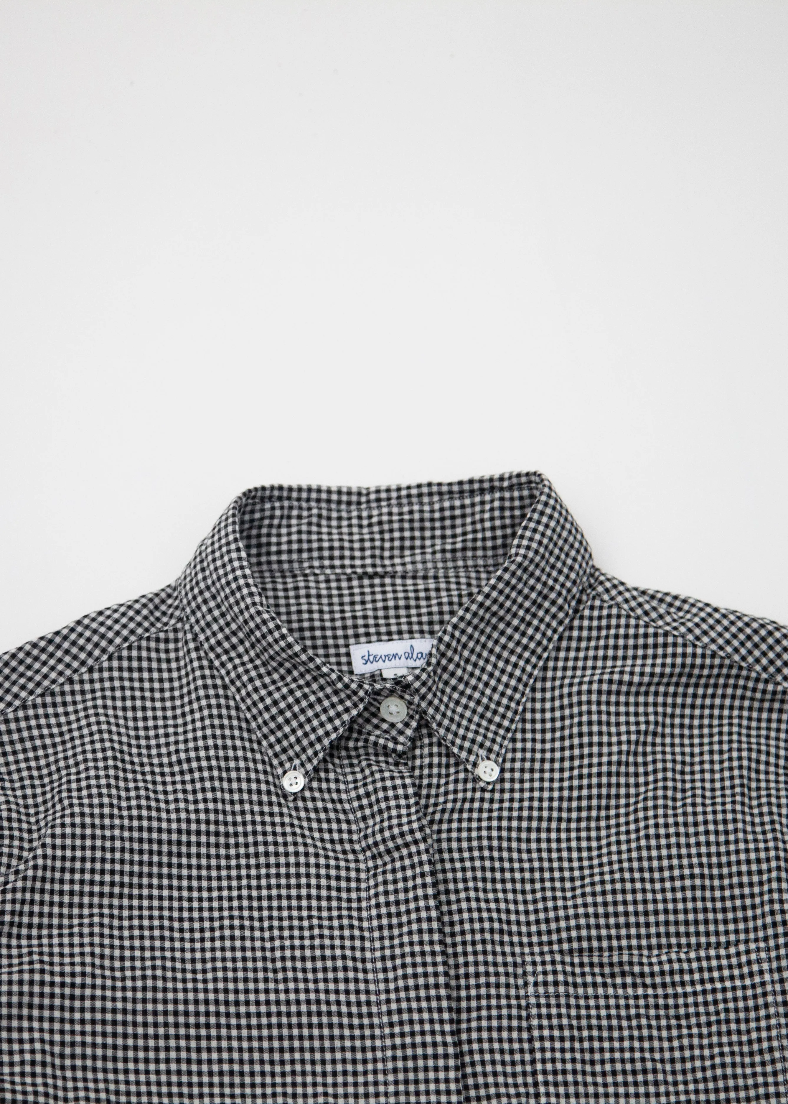 The Fly Shirt, Mini BW Houndstooth