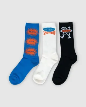 Thrills Spirit World 3 Pack Sock