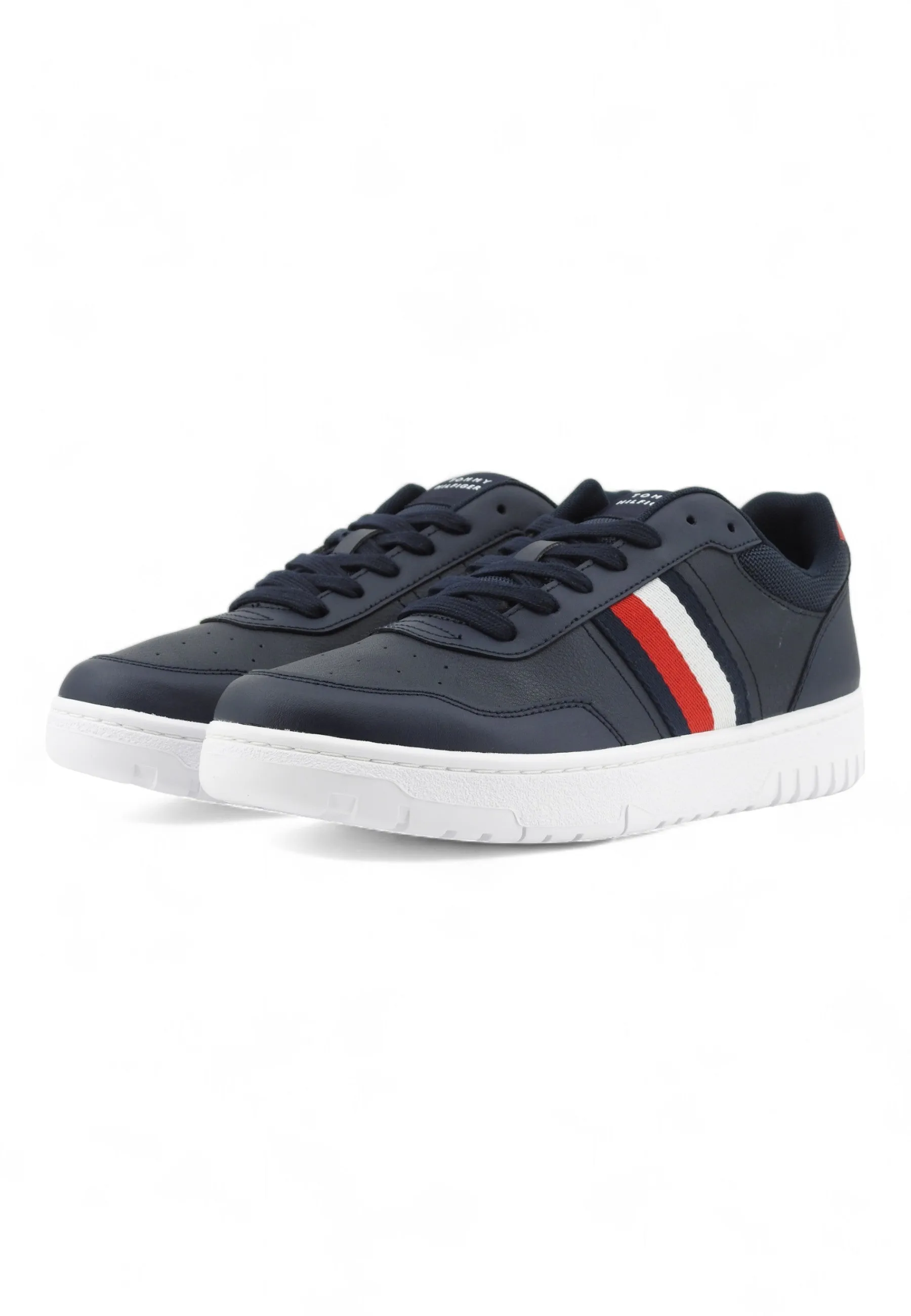 TOMMY HILFIGER Th Basket Sneaker Uomo Desert Sky FM0FM05116